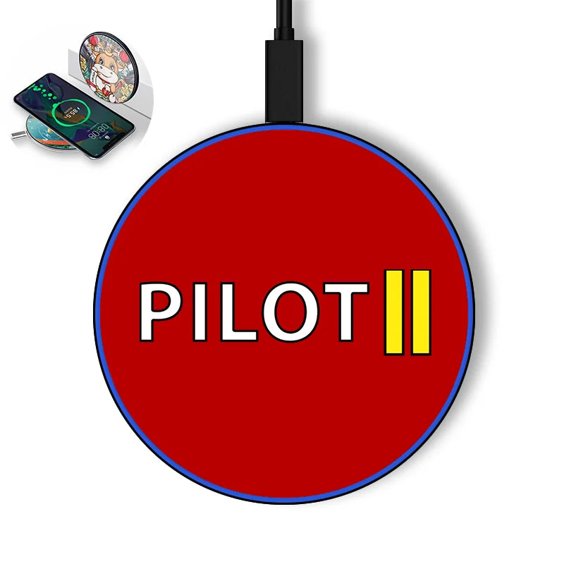 Pilot & Stripes Wireless Charger - view 9