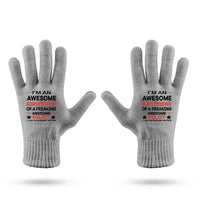 Thumbnail for I am an Awesome Girlfriend Gloves - view 8