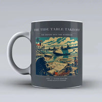 Thumbnail for VINTAGE G4272 - The Tide Table Takeoff - Ceramic Mug design on gray