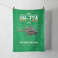 Thumbnail for Airbus UH-72A Lakota design on green towel