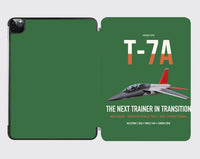 Thumbnail for T-7A Red Hawk design on green ipad tablet case