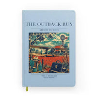 Thumbnail for VINTAGE G4022 - The Outback Run - Designed Notebooks design on lightblue