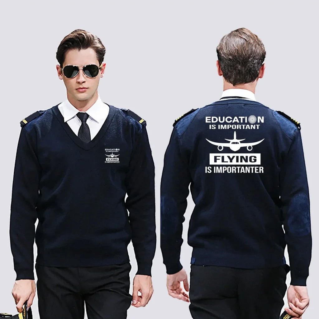 Customisable Flying is Importanter Sweater - view 8