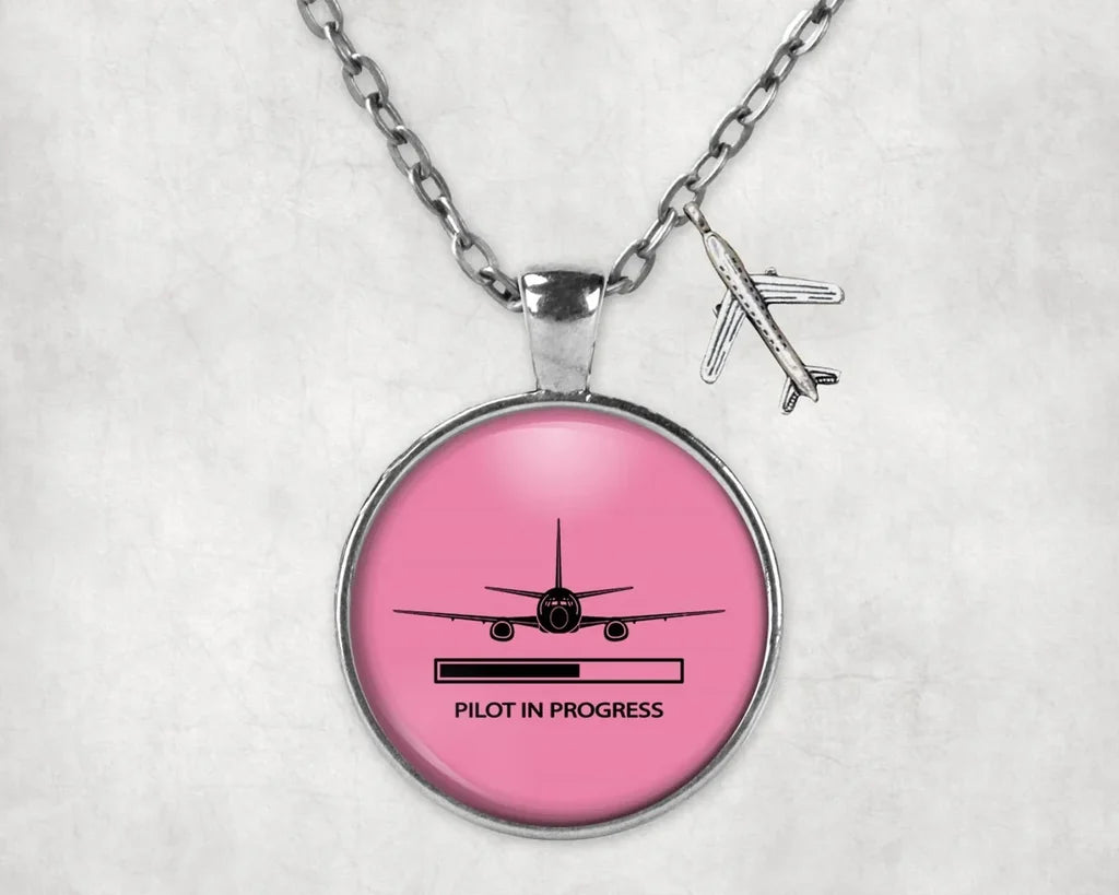 Pilot In Progress Necklace - view 8