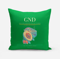 Thumbnail for Maurice Bishop International Airport (GND) design on green pillow