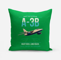 Thumbnail for A-3B Skywarrior design on green pillow