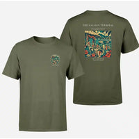 Thumbnail for VINTAGE G4057 - The Lagoon Terminal - Double-Side T-Shirt design on greenarmy double side t shirt