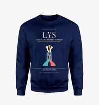 Thumbnail for Lyon-Saint Exupery Airport LYS Sweatshirt - Navy Blue