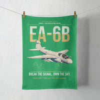 Thumbnail for EA-6B Prowler design on green towel