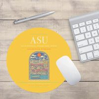 Thumbnail for Silvio Pettirossi International Airport ASU Mouse-Pad Round - Yellow