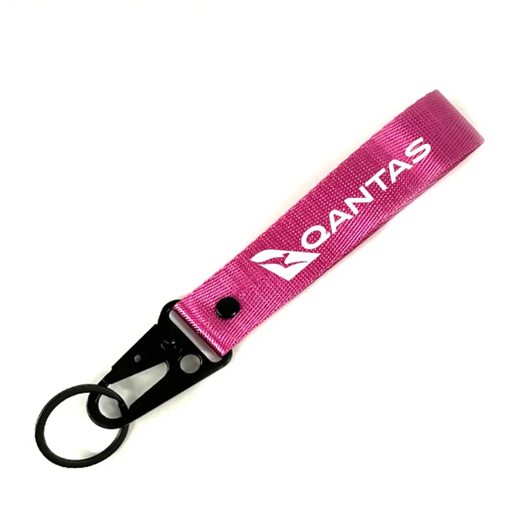 Qantas Airways Airlines Hawk-shaped key chain, Pink+NO NAME