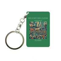Thumbnail for VINTAGE G4053 - The Homecoming Parade - Designed Key Chain design on green
