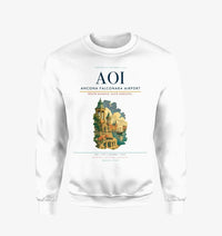 Thumbnail for Ancona Falconara Airport AOI Sweatshirt - White
