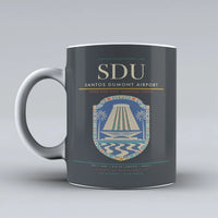 Thumbnail for Dumont Airport SDU Mug design on gray santos