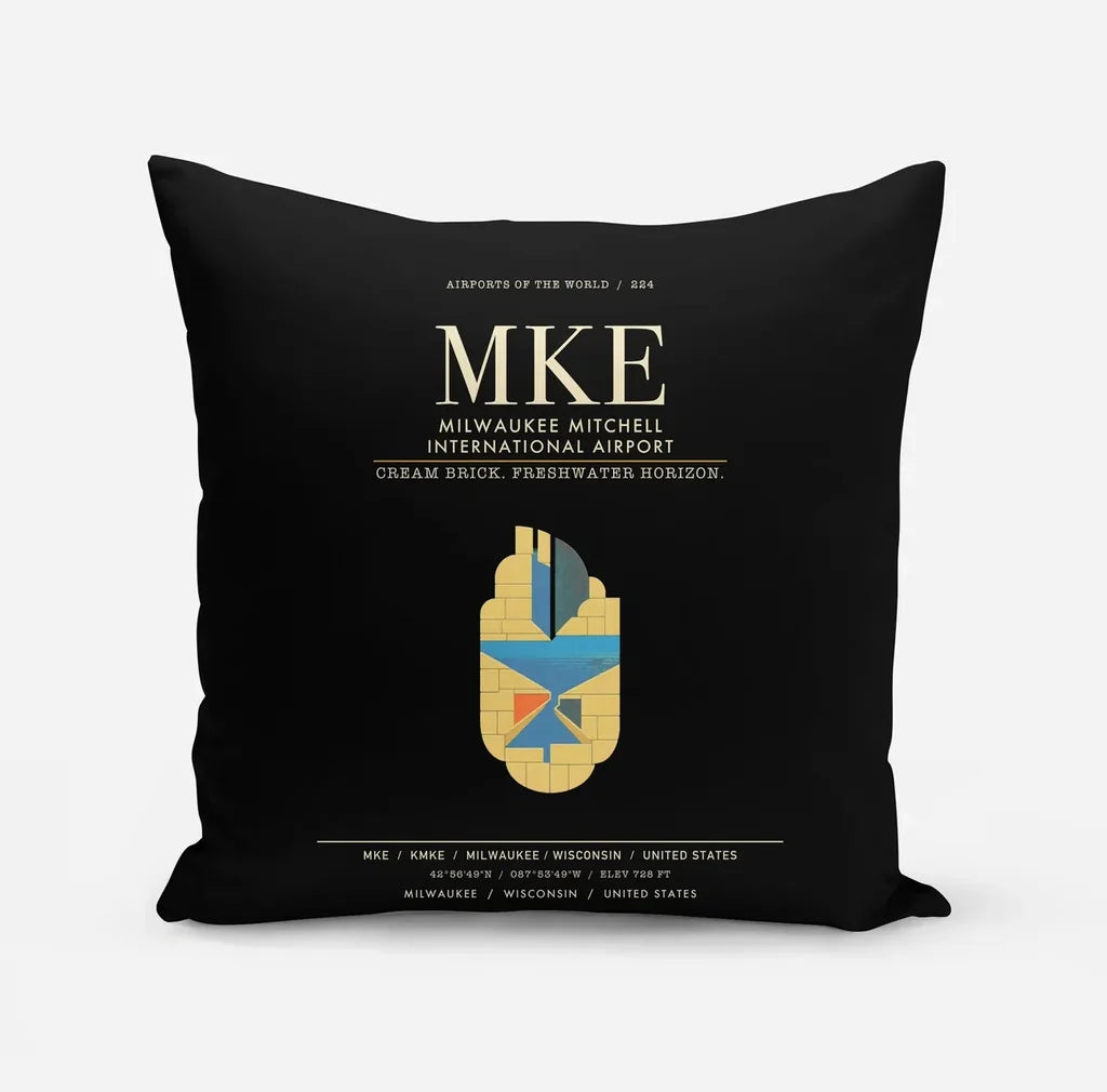 Milwaukee Mitchell International Airport MKE - Black