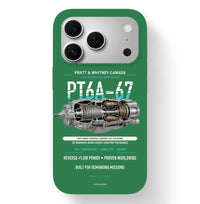 Thumbnail for PT6A-67 Case design on green iphone case