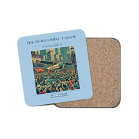 Thumbnail for The Homecoming Parade - Designed Coasters design on light blue 1-piece