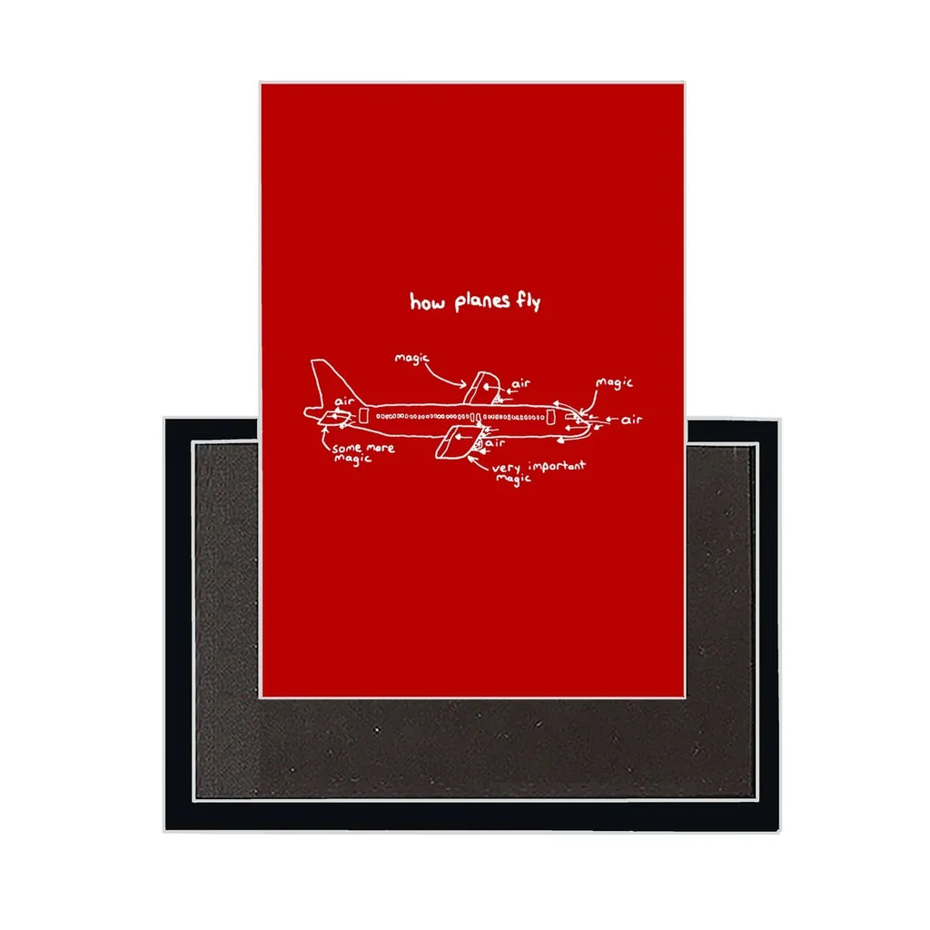 How Planes Fly Magnet - view 8