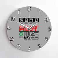 Thumbnail for Airline Pilot Label Wall Clock - view 8