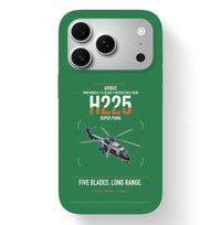 Thumbnail for Airbus H225 design on green magsafe iphone case, for iPhone 17 Pro
