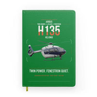 Thumbnail for Airbus H135 design on green notebook