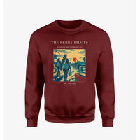 Thumbnail for VINTAGE G4503 - The Ferry Pilots - Designed Sweatshirts design on winered