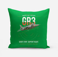 Thumbnail for Hawker Siddeley Harrier GR3 design on green pillow