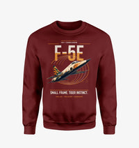 Thumbnail for F-5E Tiger II design on wine red sweatshirt
