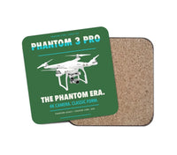 Thumbnail for DJI Phantom 3 Professional design on green 1 piece coaster