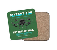 Thumbnail for DJI FlyCart 100 design on green 1 piece coaster