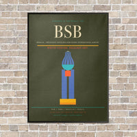 Thumbnail for Brasilia - Presidente Juscelino Kubitschek International Airport BSB - Canvas Framed - Green Army