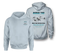 Thumbnail for DJI Agras T40 design on light blue hoodie