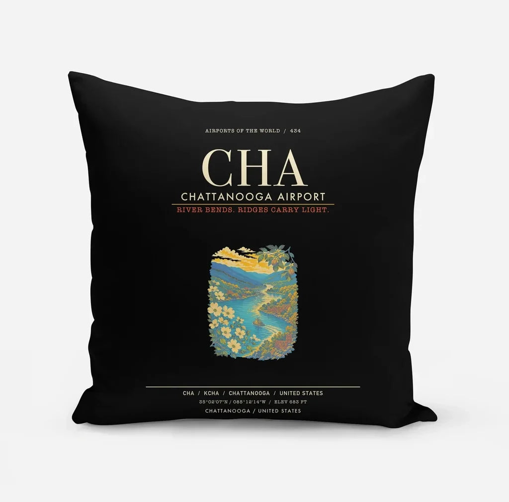 Chattanooga Airport CHA - Black