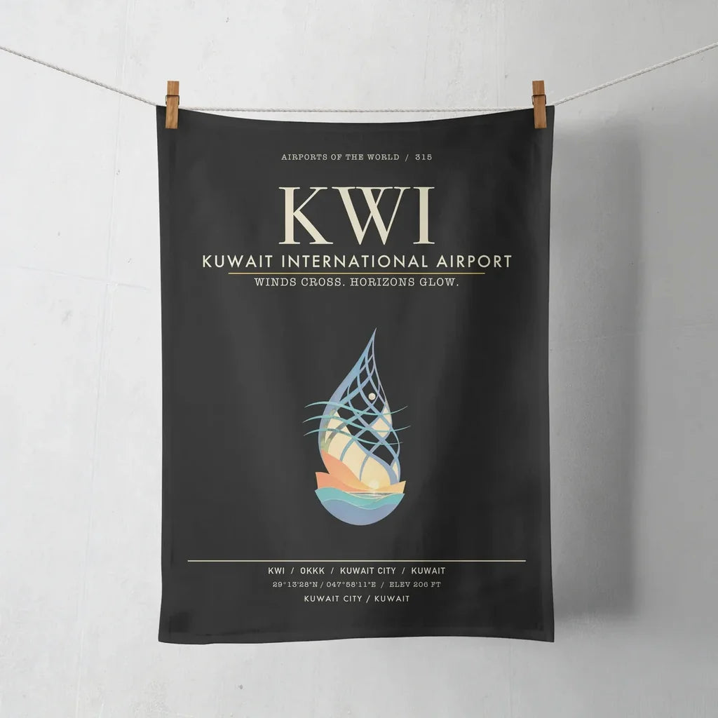 Kuwait International Airport KWI  Kuwait City - Black