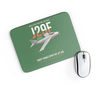 Thumbnail for Saab J 29F Tunnan design on green rectangle mouse pad