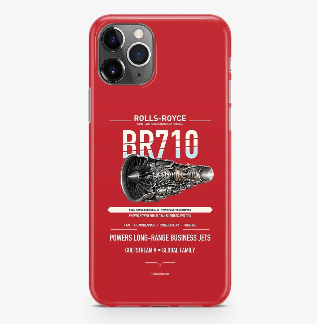 BR710 Case ProMax design on red iphone case promax