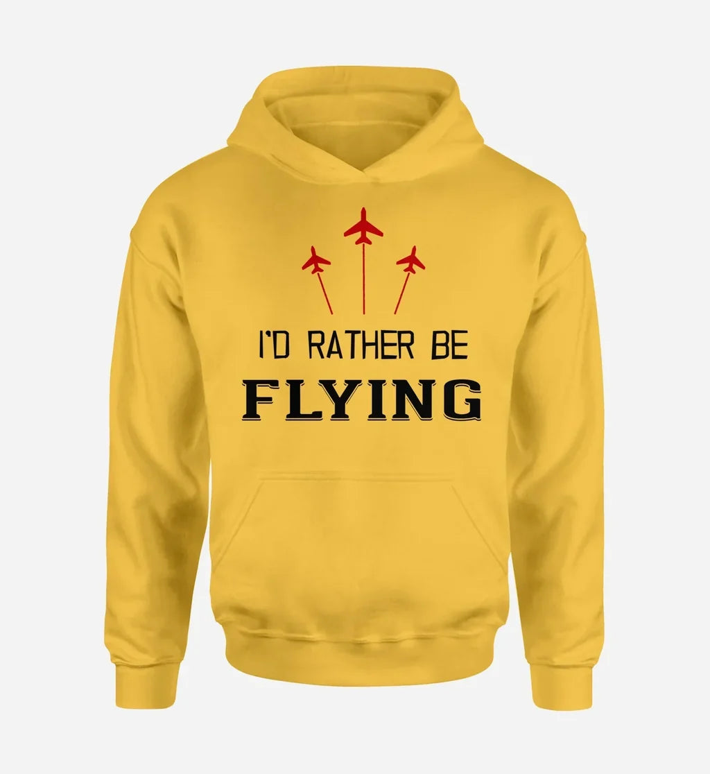I'd Rather Be Flying Hoodie - view 15