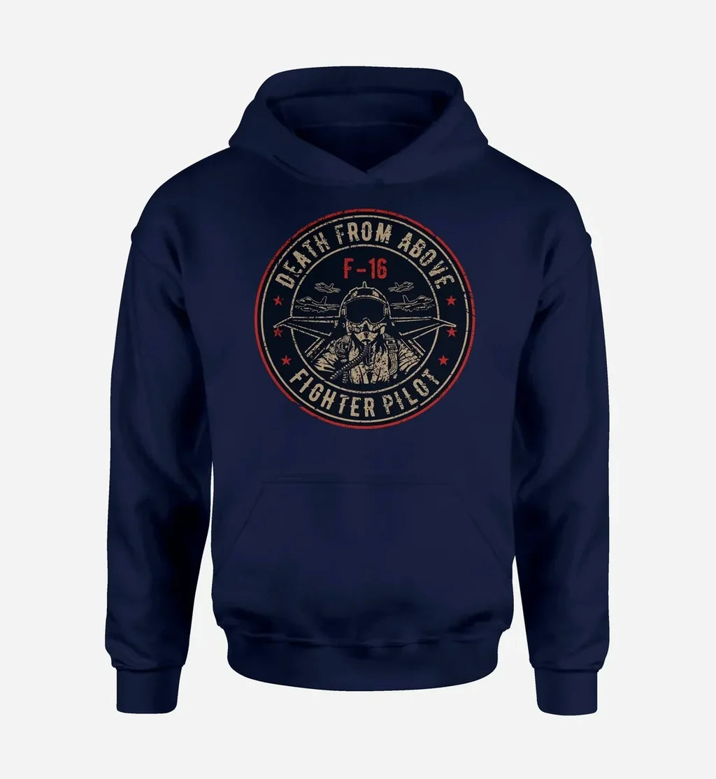Fighter Jet 16 - Death Hoodie - view 11