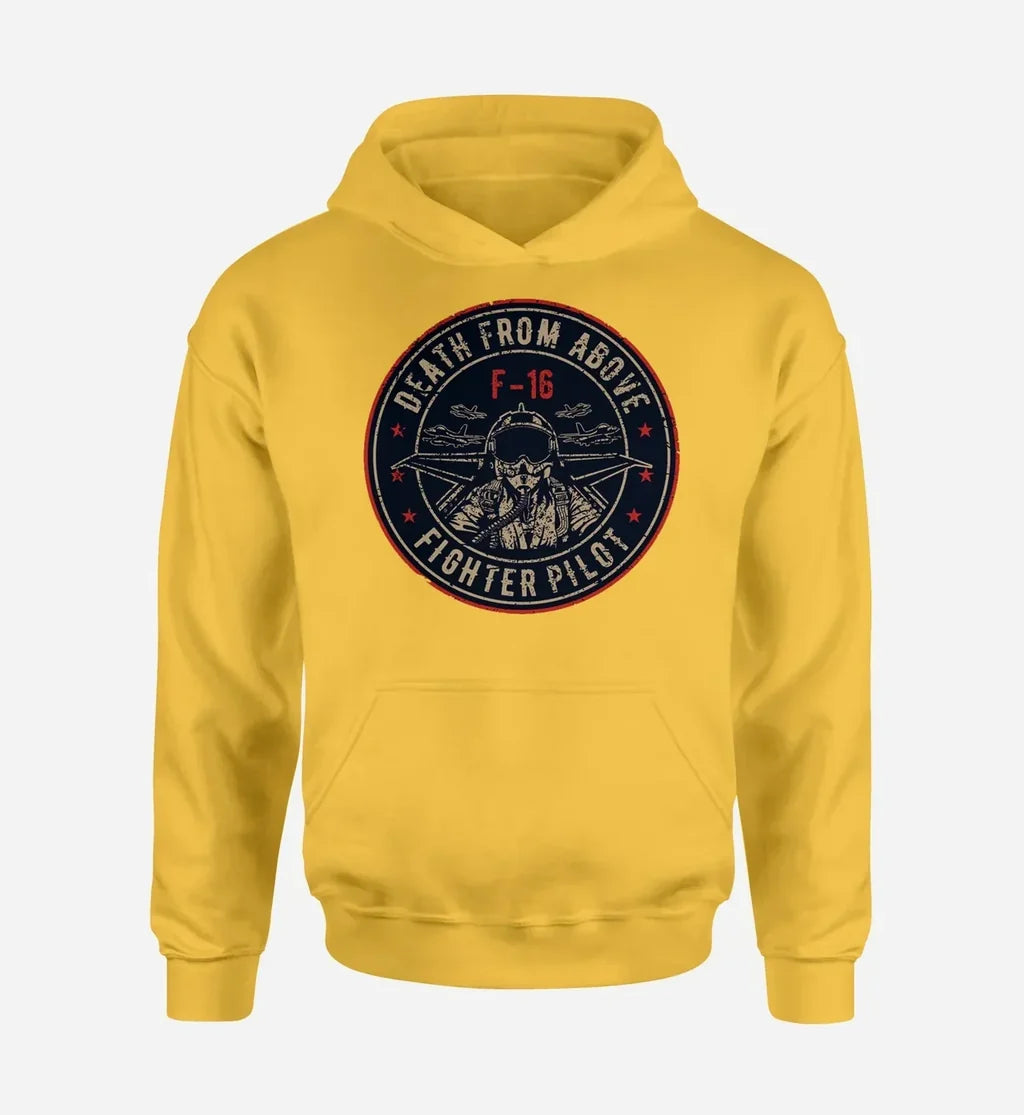 Fighter Jet 16 - Death Hoodie - view 15