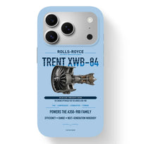 Thumbnail for TRENT XWB-84 Case design on light blue iphone case