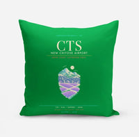 Thumbnail for New Chitose Airport Sapporo CTS - Snowfield Lavender Grid - Green