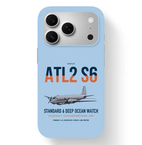 Thumbnail for Atlantique 2 Standard 6 design on light blue magsafe iphone case, for iPhone 17 Pro