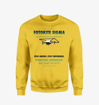 Thumbnail for Fotokite Sigma design on yellow sweatshirt