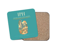 Thumbnail for Sultan Azlan Shah Airport (IPH) design on turquoise 1 piece coaster