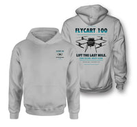 Thumbnail for DJI FlyCart 100 design on light gray hoodie