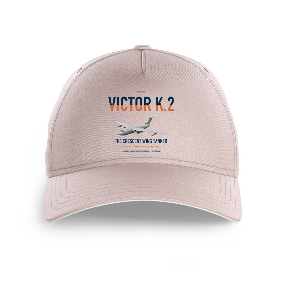 Handley Page Victor K.2 design on pink printed hat