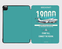 Thumbnail for Beechcraft 1900D design on turquoise ipad tablet case