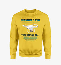 Thumbnail for DJI Phantom 3 Professional design on yellow sweatshirt
