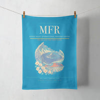 Thumbnail for Rogue Valley International–Medford Airport (MFR) design on turquoise towel