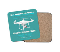 Thumbnail for DJI P4 Multispectral design on turquoise 1 piece coaster